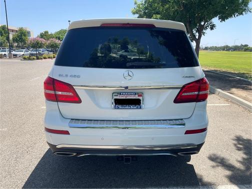 White 2018 Mercedes-Benz GLS 450 4MATIC