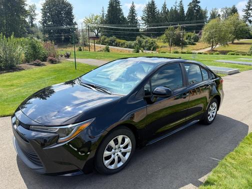 Black 2025 Toyota Corolla LE
