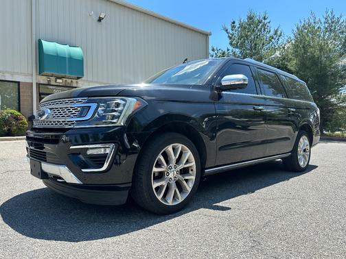 Black 2019 Ford Expedition Max Platinum