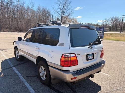 White 1999 Toyota Land Cruiser Base