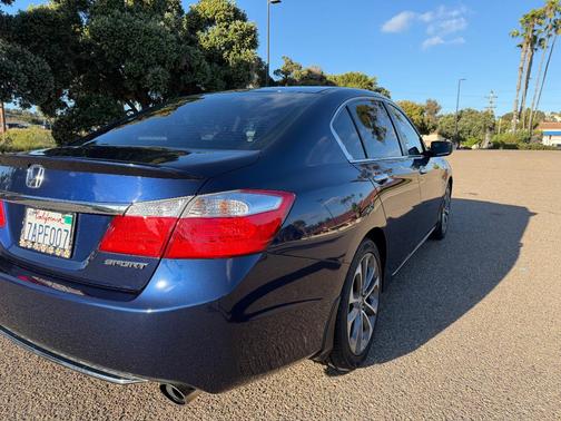 Blue 2013 Honda Accord Sport