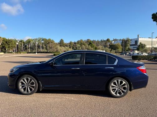 Blue 2013 Honda Accord Sport