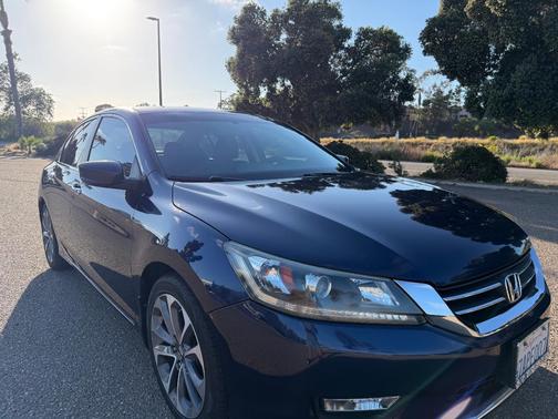 Blue 2013 Honda Accord Sport
