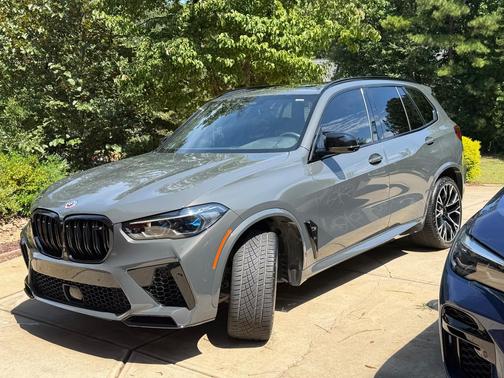 Gray 2022 BMW X5 M Base
