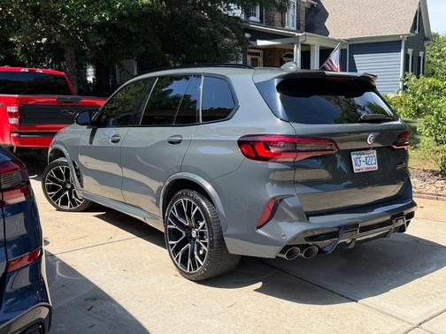 Gray 2022 BMW X5 M Base