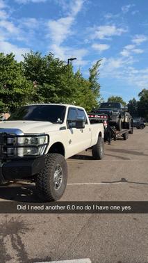 White 2016 Ford F-350 Platinum