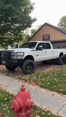 White 2016 Ford F-350 Platinum