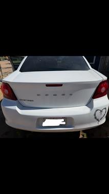 White 2011 Dodge Avenger Express