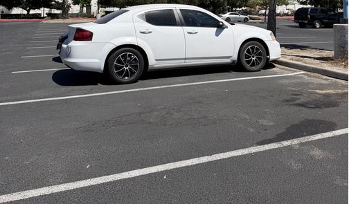 White 2011 Dodge Avenger Express