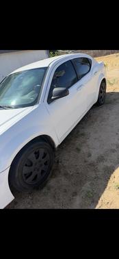 White 2011 Dodge Avenger Express