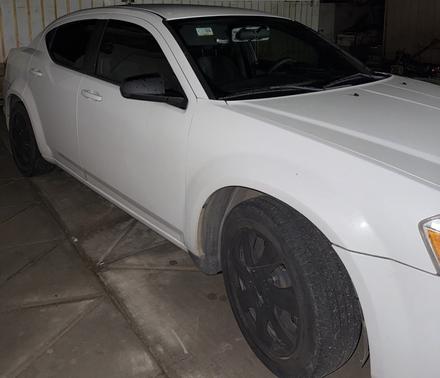 White 2011 Dodge Avenger Express