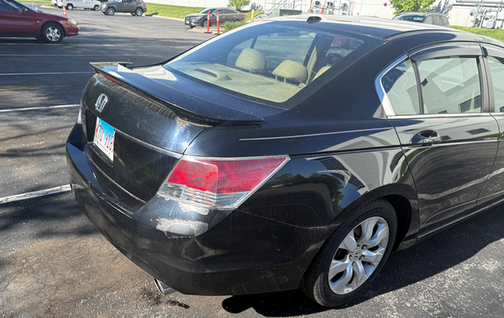 Black 2008 Honda Accord EX-L