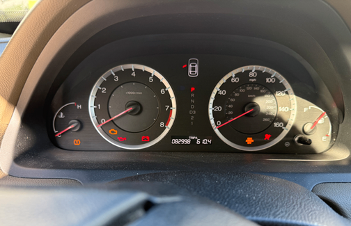 Black 2008 Honda Accord EX-L