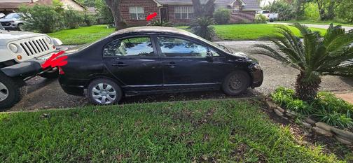 Black 2010 Honda Civic LX