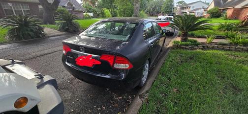 Black 2010 Honda Civic LX