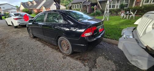 Black 2010 Honda Civic LX