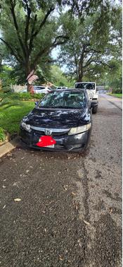 Black 2010 Honda Civic LX