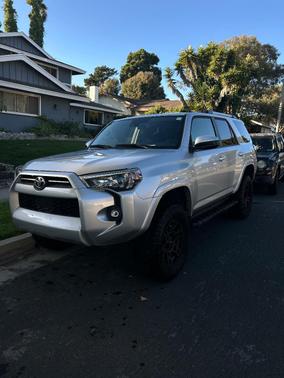 Silver 2021 Toyota 4Runner SR5