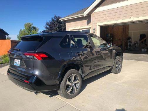 Gray 2021 Toyota RAV4 Prime SE