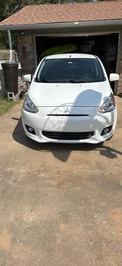 White 2014 Mitsubishi Mirage ES