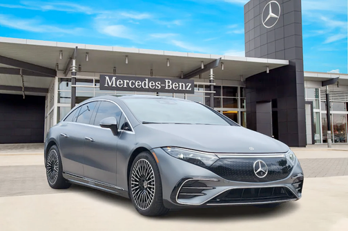 Gray 2022 Mercedes-Benz EQS 450+ Base
