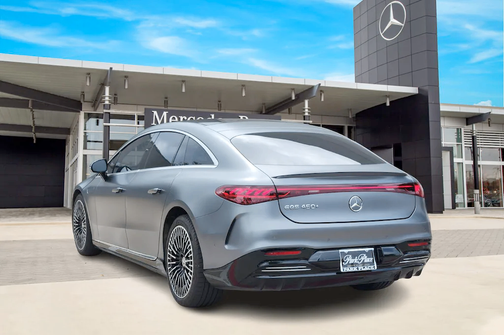 Gray 2022 Mercedes-Benz EQS 450+ Base