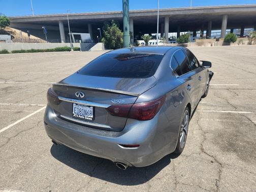 Gray 2014 INFINITI Q50 Hybrid Sport