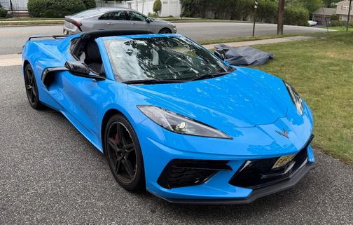 Blue 2024 Chevrolet Corvette Stingray w/2LT