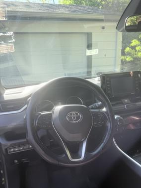 Black 2021 Toyota RAV4 Hybrid XLE