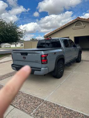 Gray 2022 Nissan Frontier PRO-X