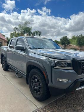 Gray 2022 Nissan Frontier PRO-X