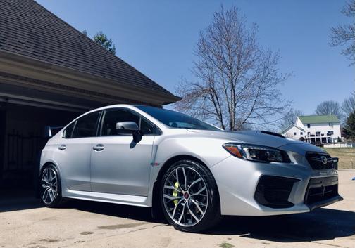 Silver 2020 Subaru WRX STI Base