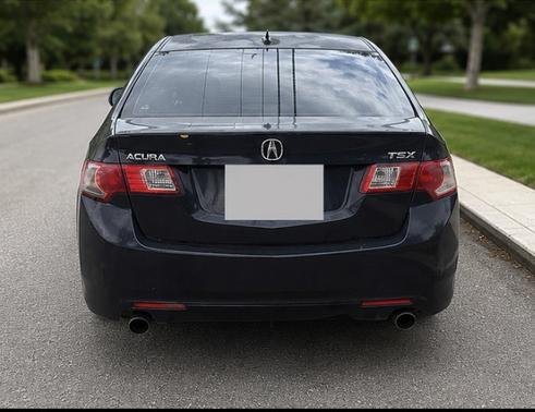 Black 2010 Acura TSX Technology