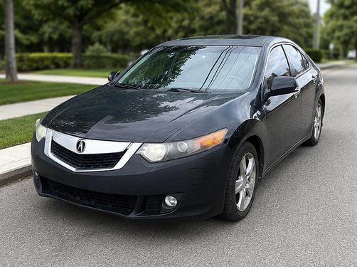 Black 2010 Acura TSX Technology