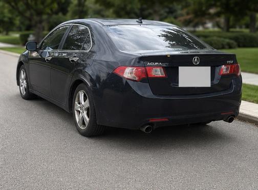 Black 2010 Acura TSX Technology