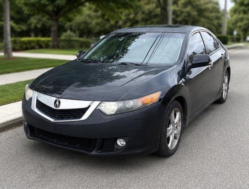Black 2010 Acura TSX Technology