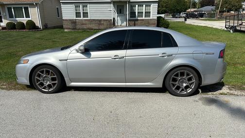 Silver 2008 Acura TL Type S