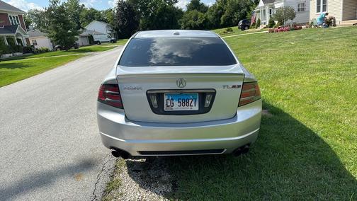 Silver 2008 Acura TL Type S