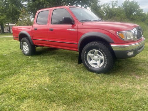 Red 2004 Toyota Tacoma Double Cab