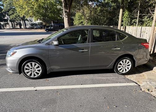 Gray 2017 Nissan Sentra S