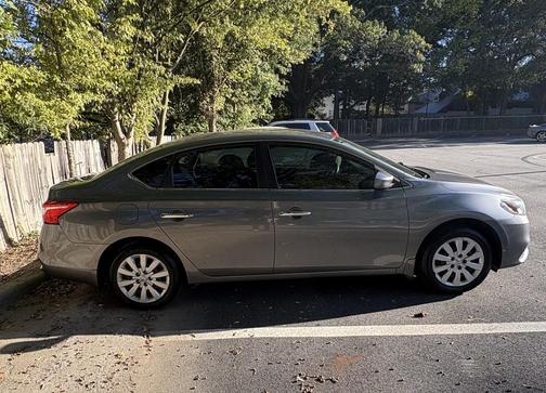 Gray 2017 Nissan Sentra S