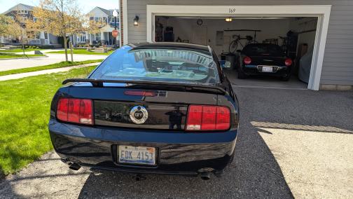 Black 2006 Ford Mustang GT