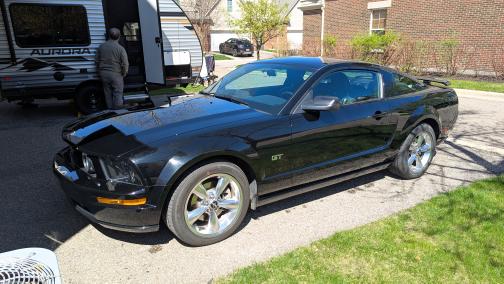 Black 2006 Ford Mustang GT