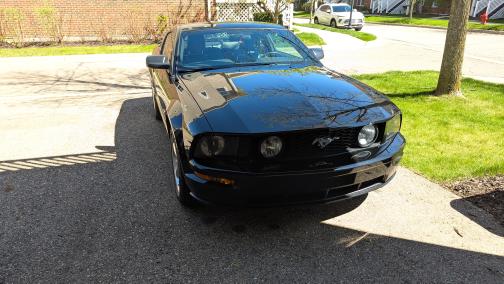 Black 2006 Ford Mustang GT