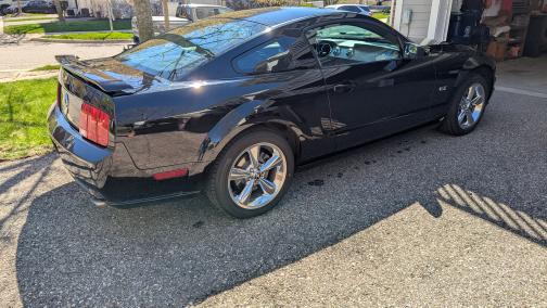 Black 2006 Ford Mustang GT