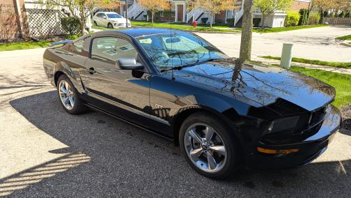 Black 2006 Ford Mustang GT