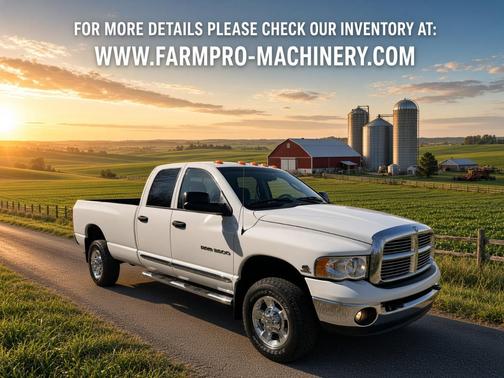 White 2005 Dodge Ram 3500 ST Quad Cab DRW