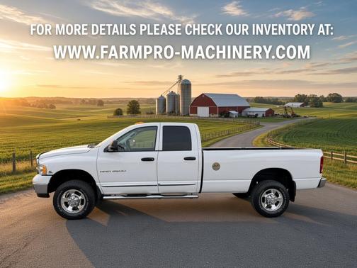 White 2005 Dodge Ram 3500 ST Quad Cab DRW