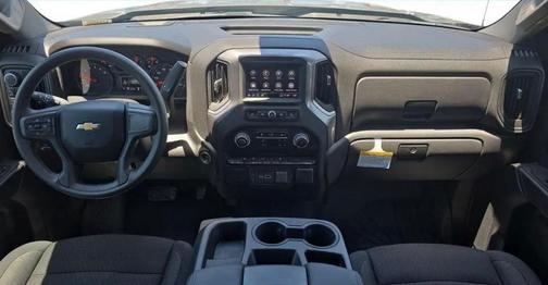 Gray 2024 Chevrolet Silverado 1500 Custom