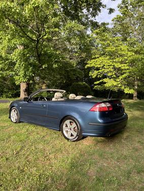 Blue 2007 Saab 9-3 Aero